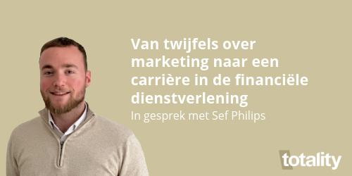 Van twijfels in de marketing naar financiele dienstverlening