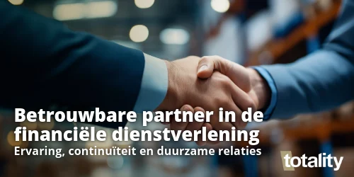 Betrouwbare partner Totality en MyDrives